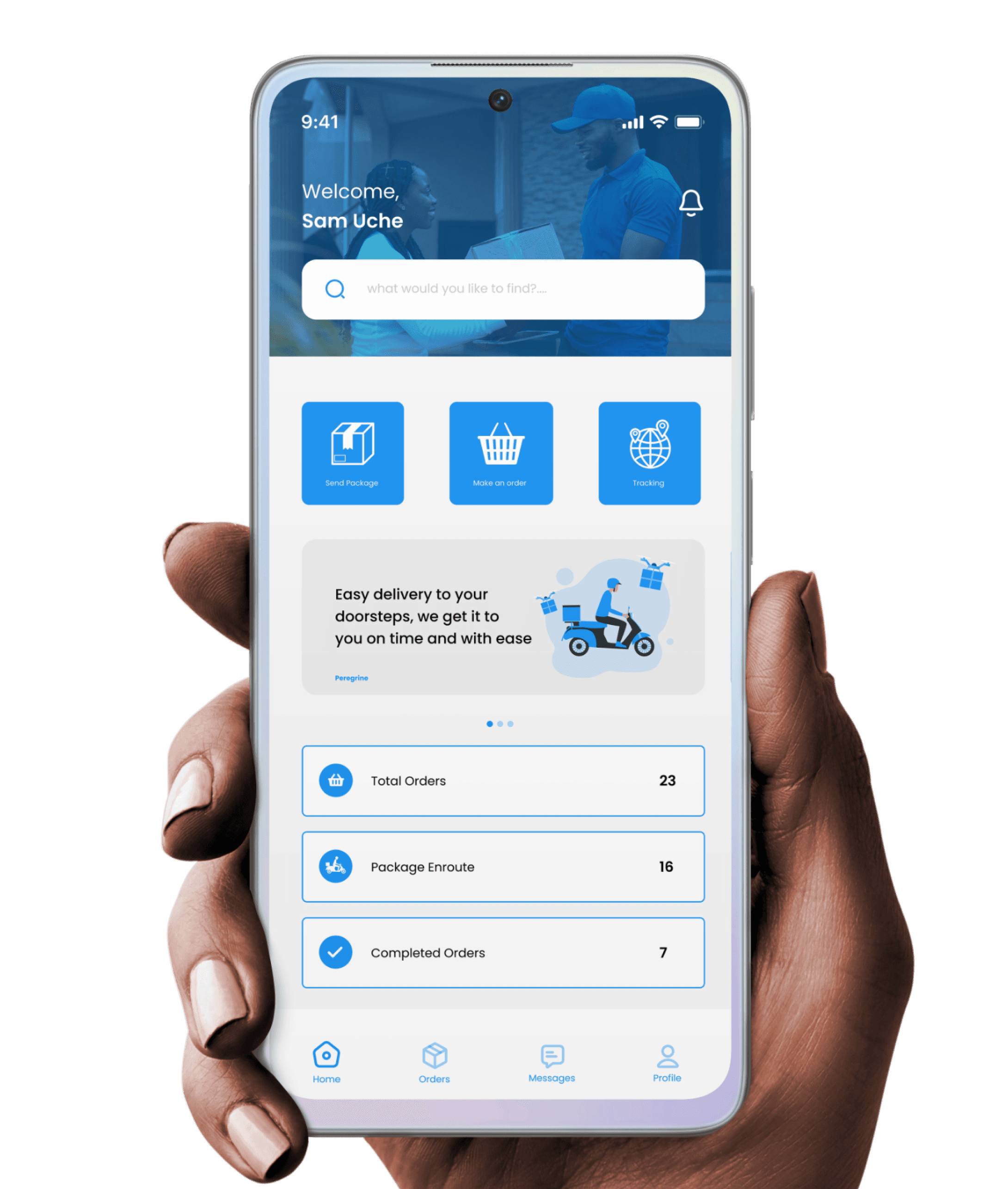 Peregrine mobile app